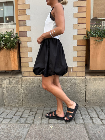Short dress ballong White