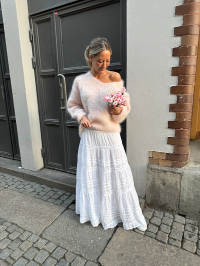 Felicia S Voile Skirt White
