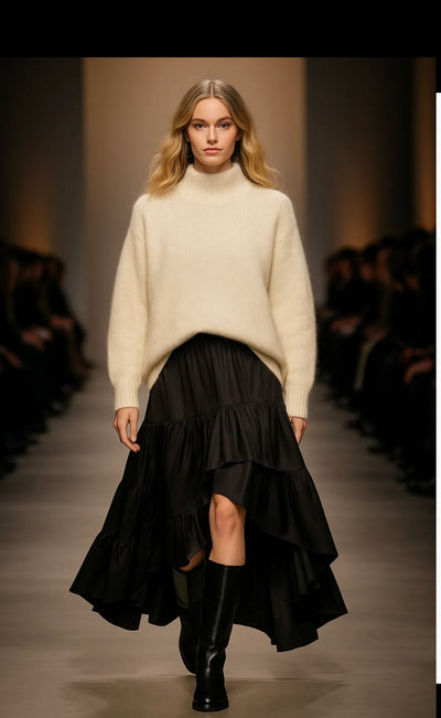CINDYRELLA SKIRT BROWN