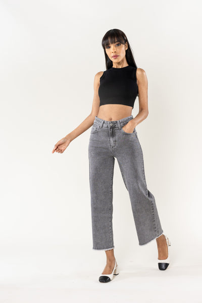 Charlotte Cropt jeans grey