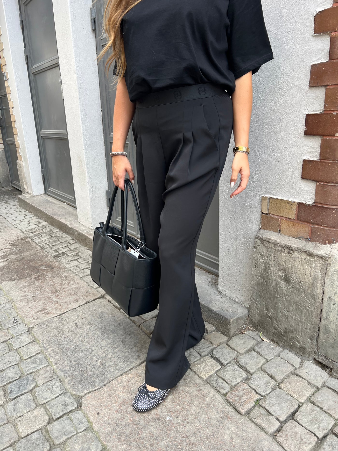 GOSSIA Kostymbyxa cloe go atalie pants black