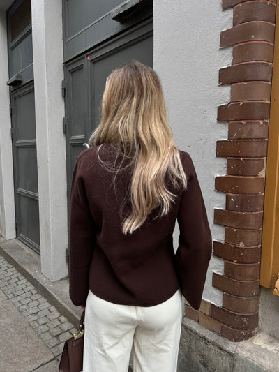 Feminin Cardigan Brown H882