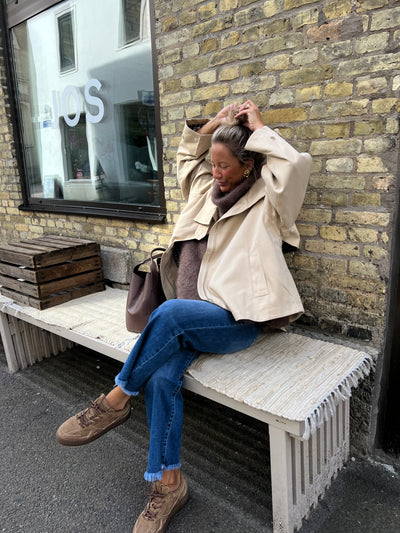 Drole trench beige