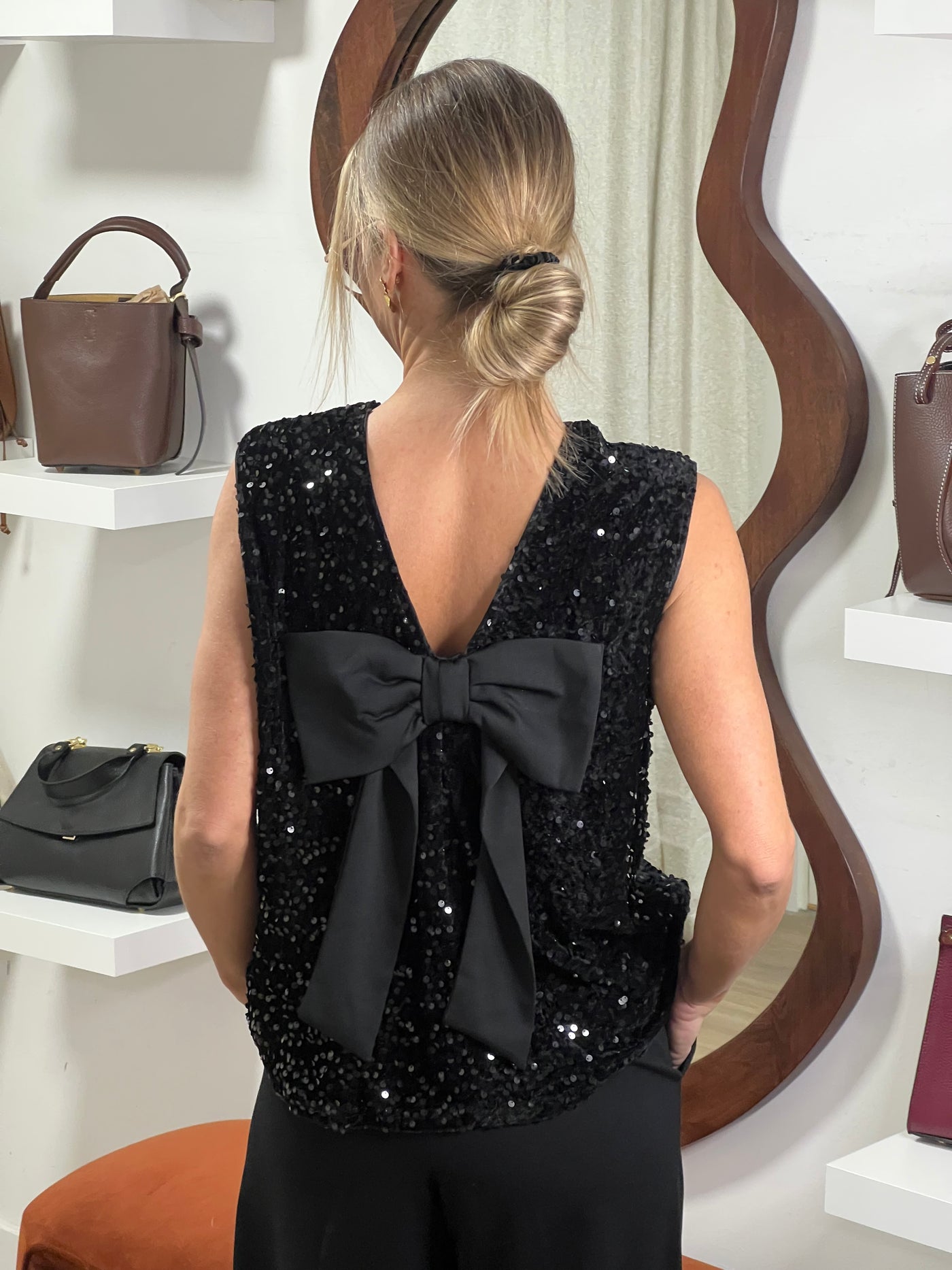 ROSETT PALJETT SVART 3580