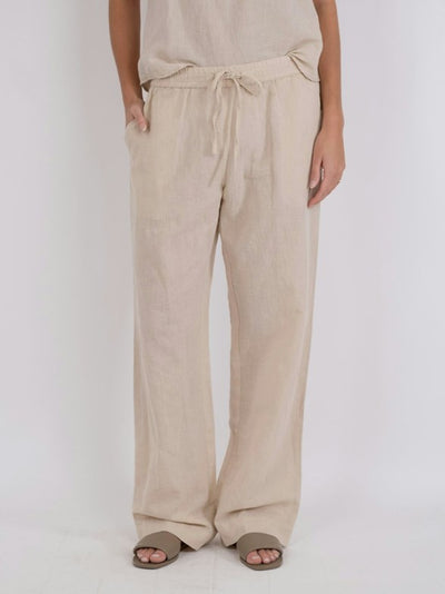 Sonar Linen Pants beige