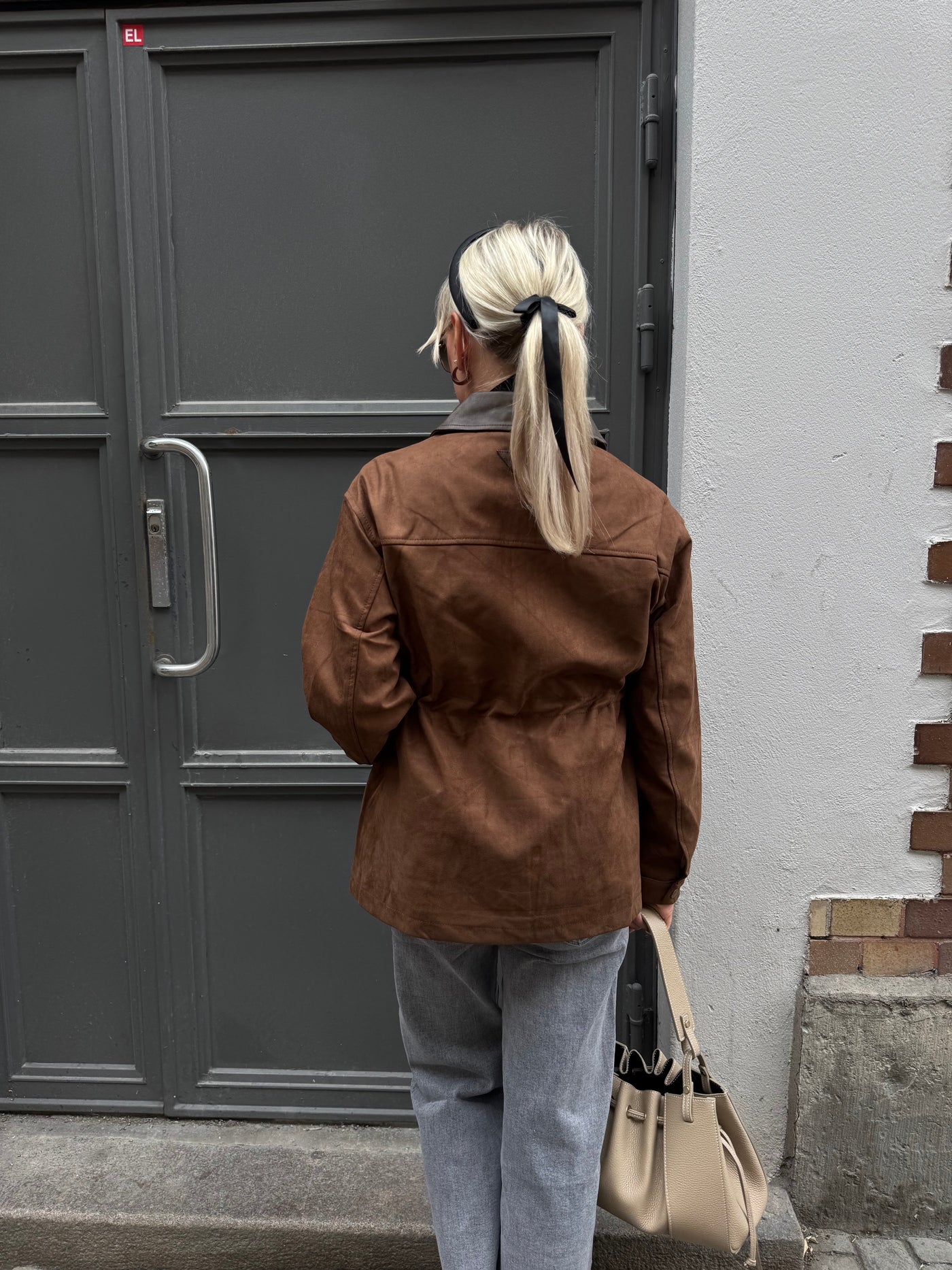 SONJA JACKET ARMY CHOKLAD