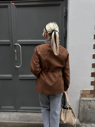 SONJA JACKET ARMY CHOKLAD