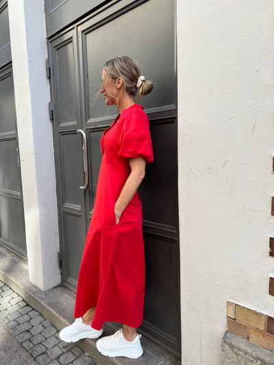 Iliana red dress