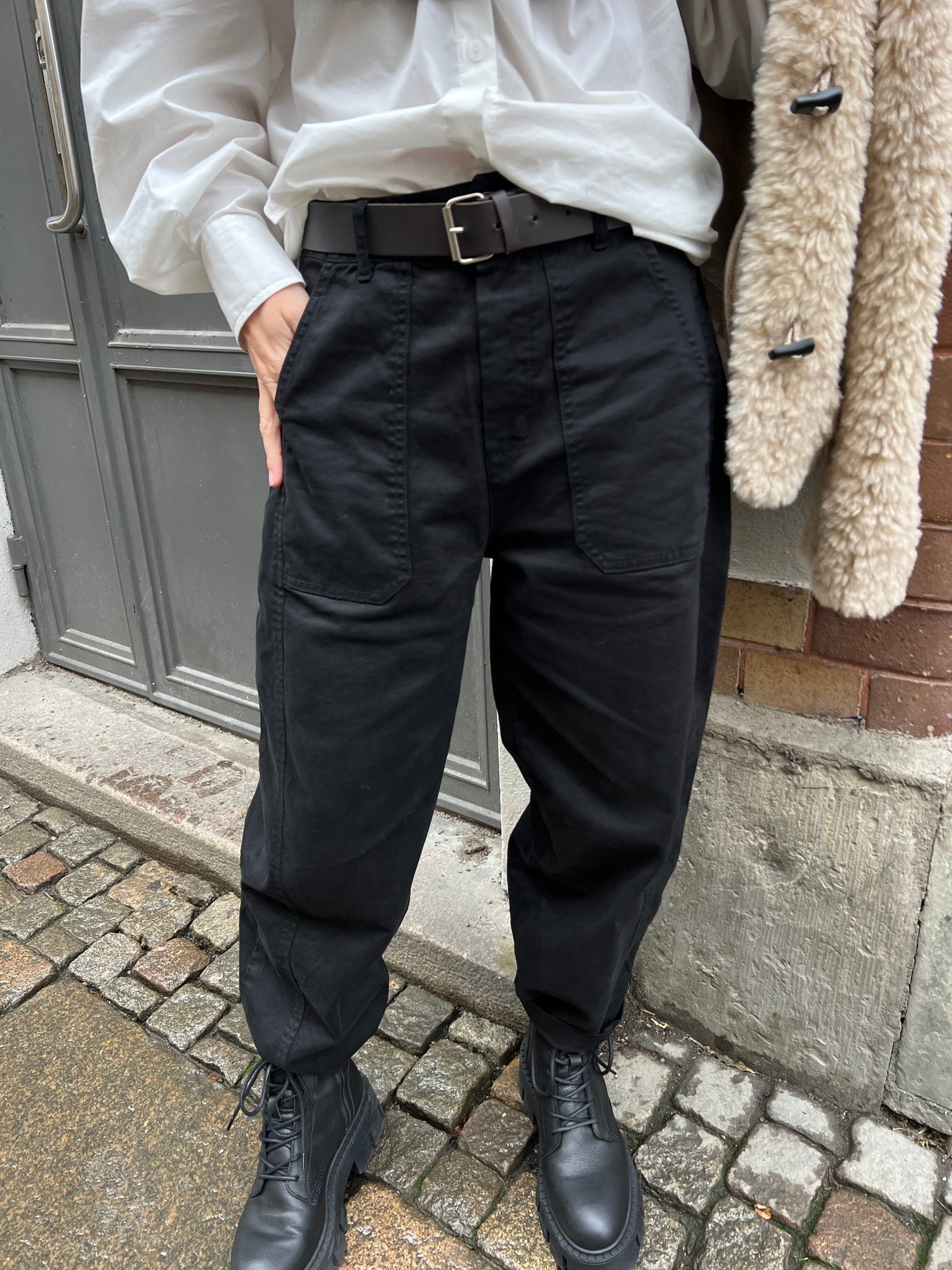 Cargo pant black leverans 7 dagar