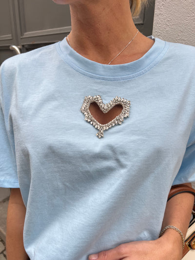 Lissy diamant tee blue
