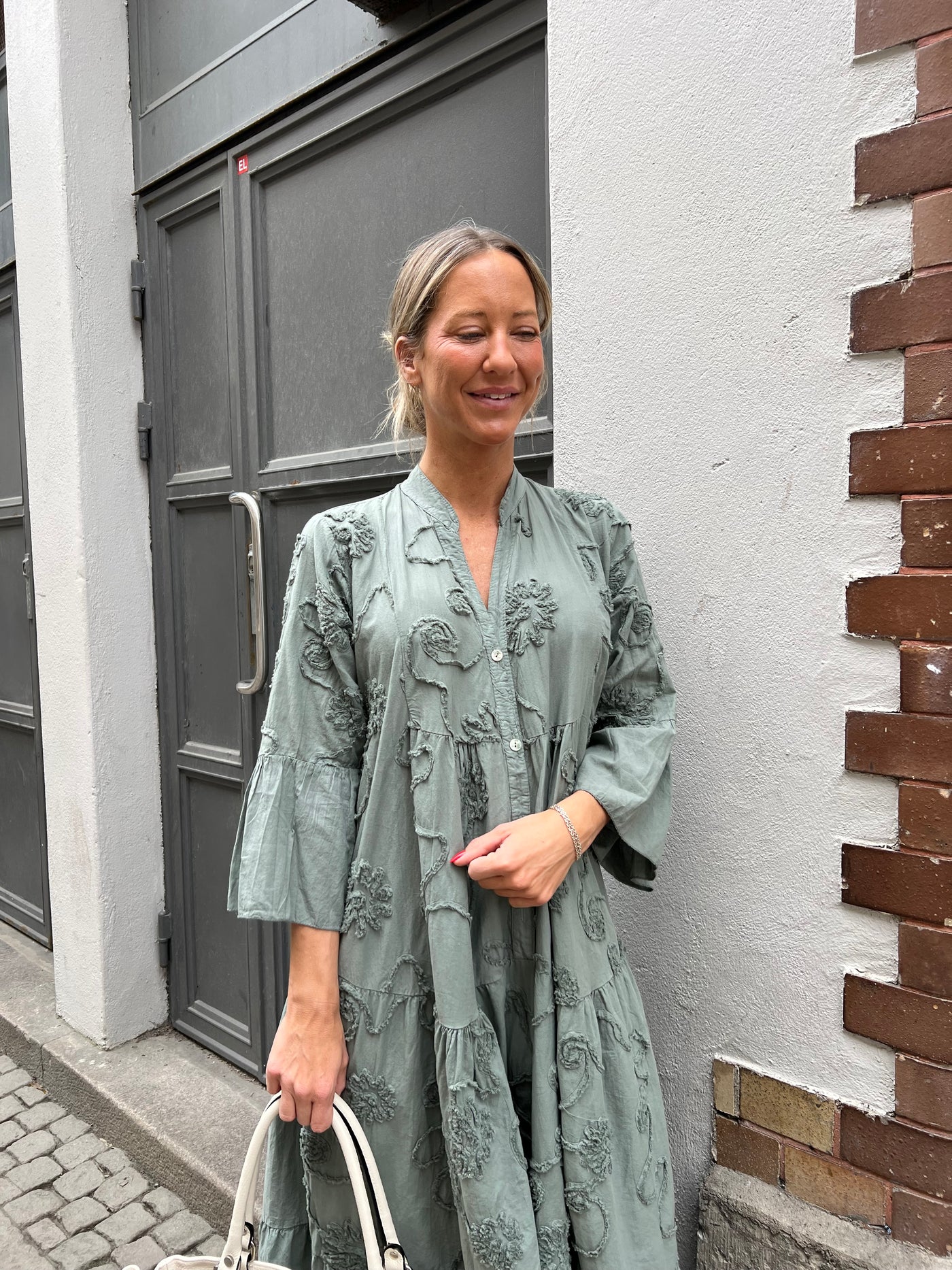 CAJSA DRESS GREEN