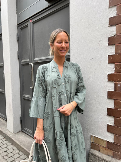 CAJSA DRESS GREEN