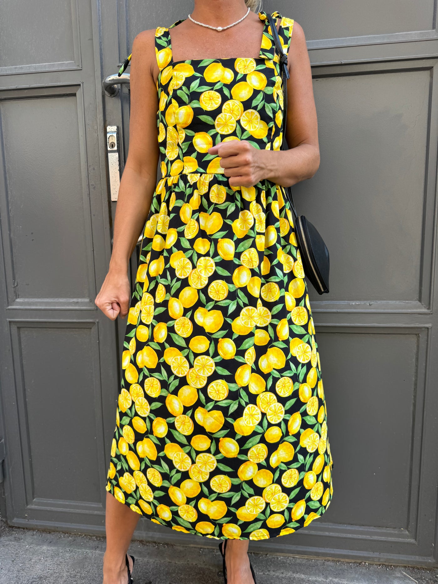 Lemon Dress Knyt Svart
