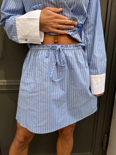 Rimona stripe skirt