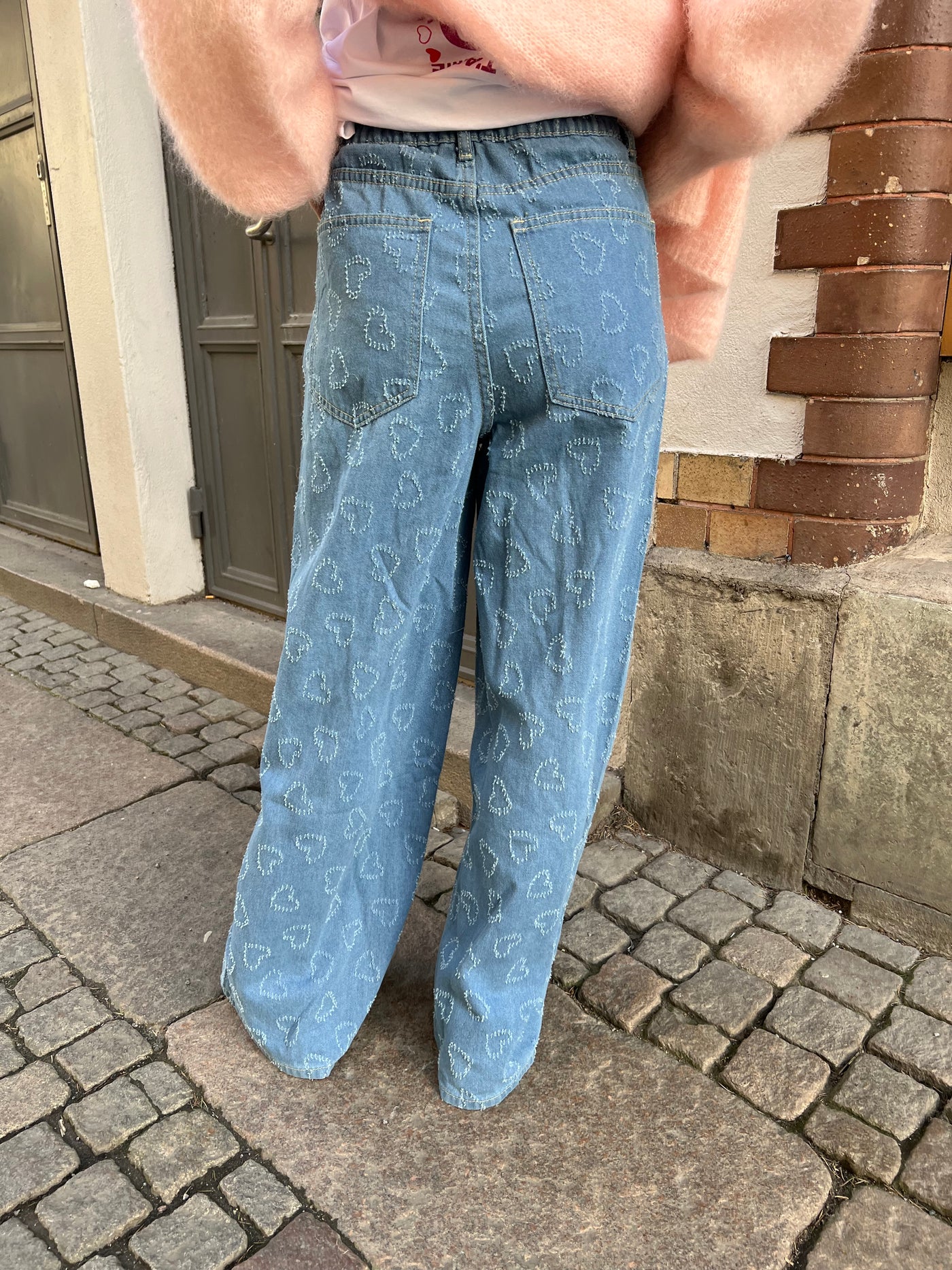 Small heart denim new