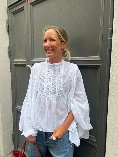 Polly blouse white