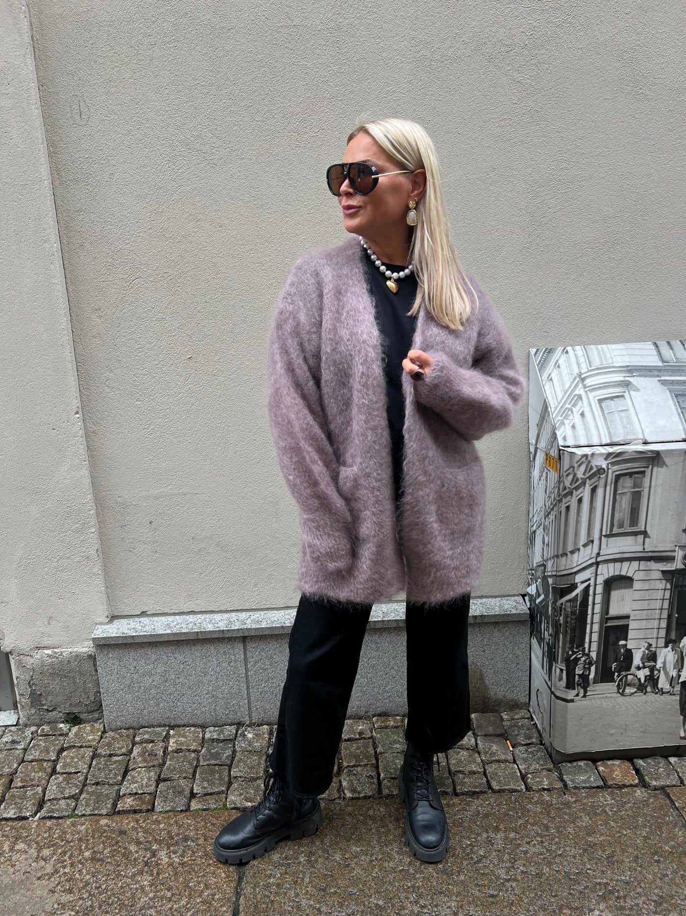 Roro mohair kofta Funco - 22067