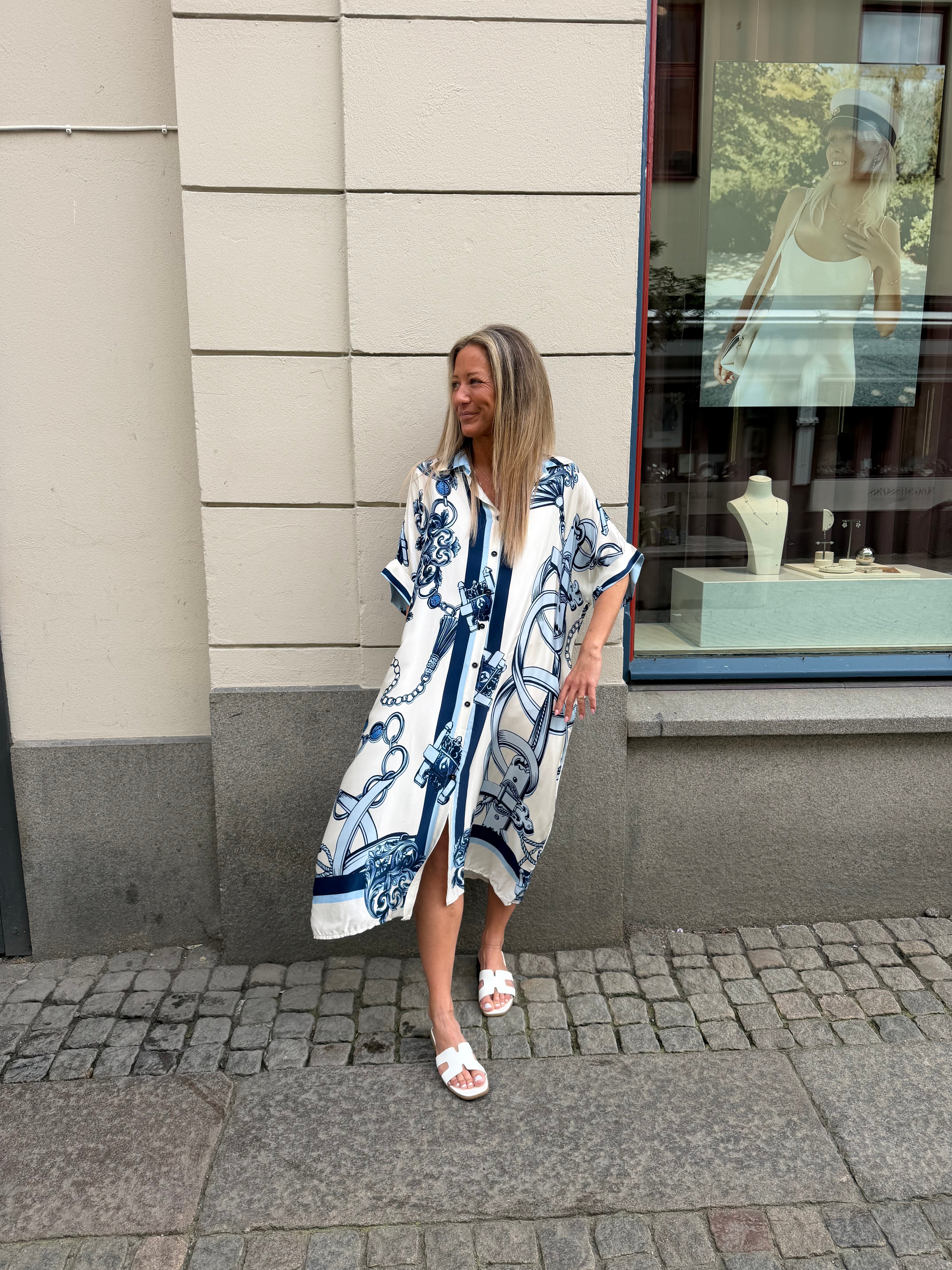 Betsel dress Navy – Two Angels