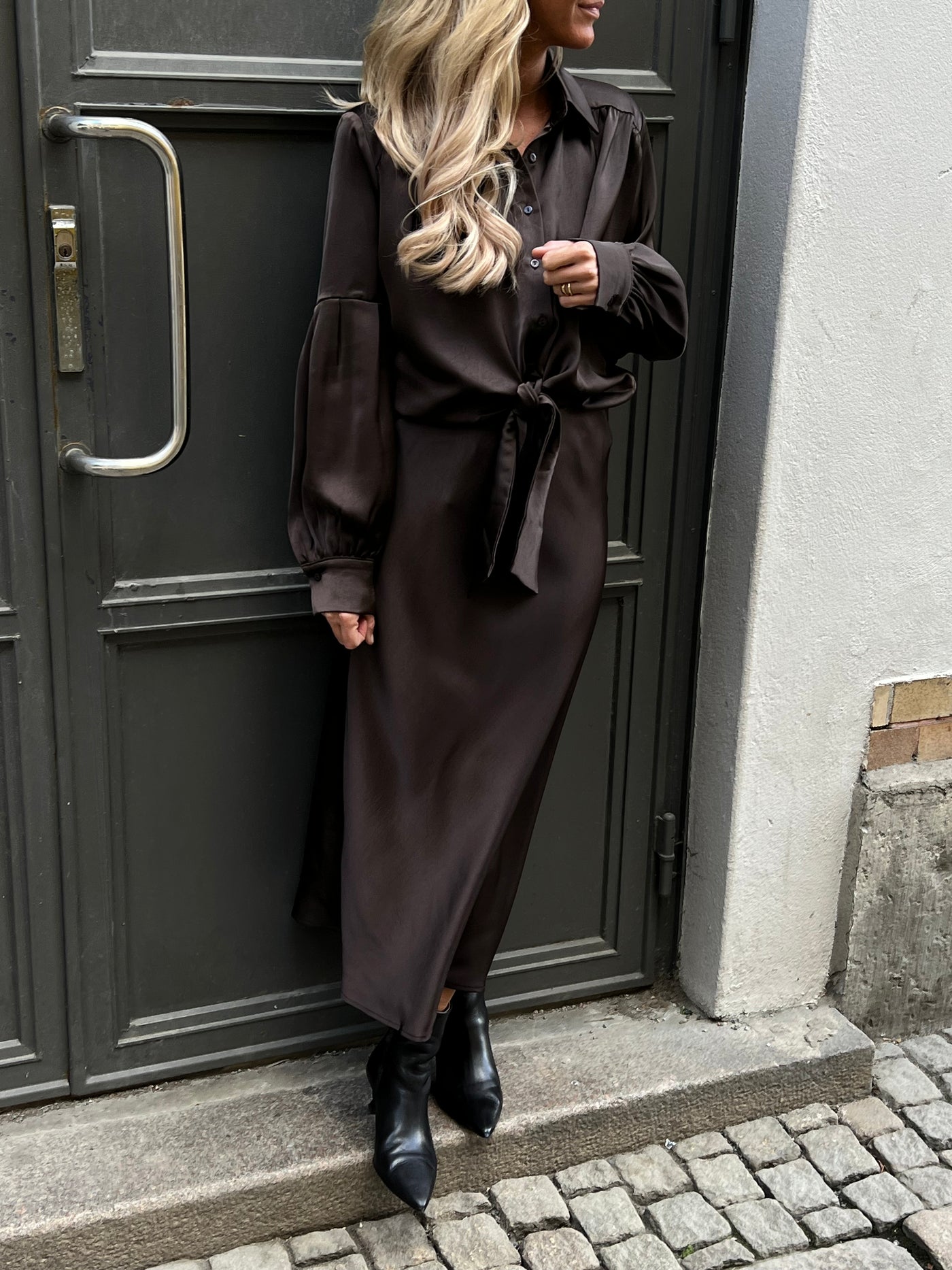 Neo Noir Bovary skirt Brown