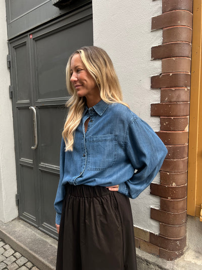 Ivy jeansskjorta Matti lyocel shirt wash Bronx