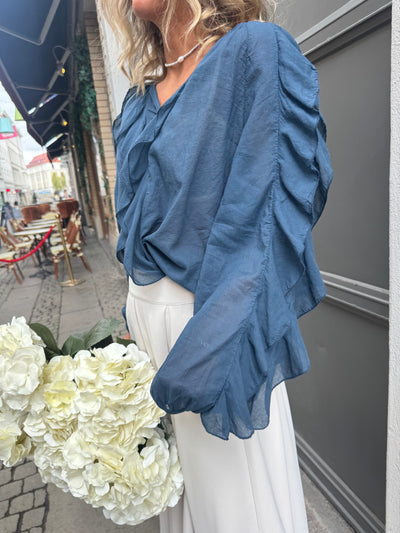 Angel boho blouse Blue