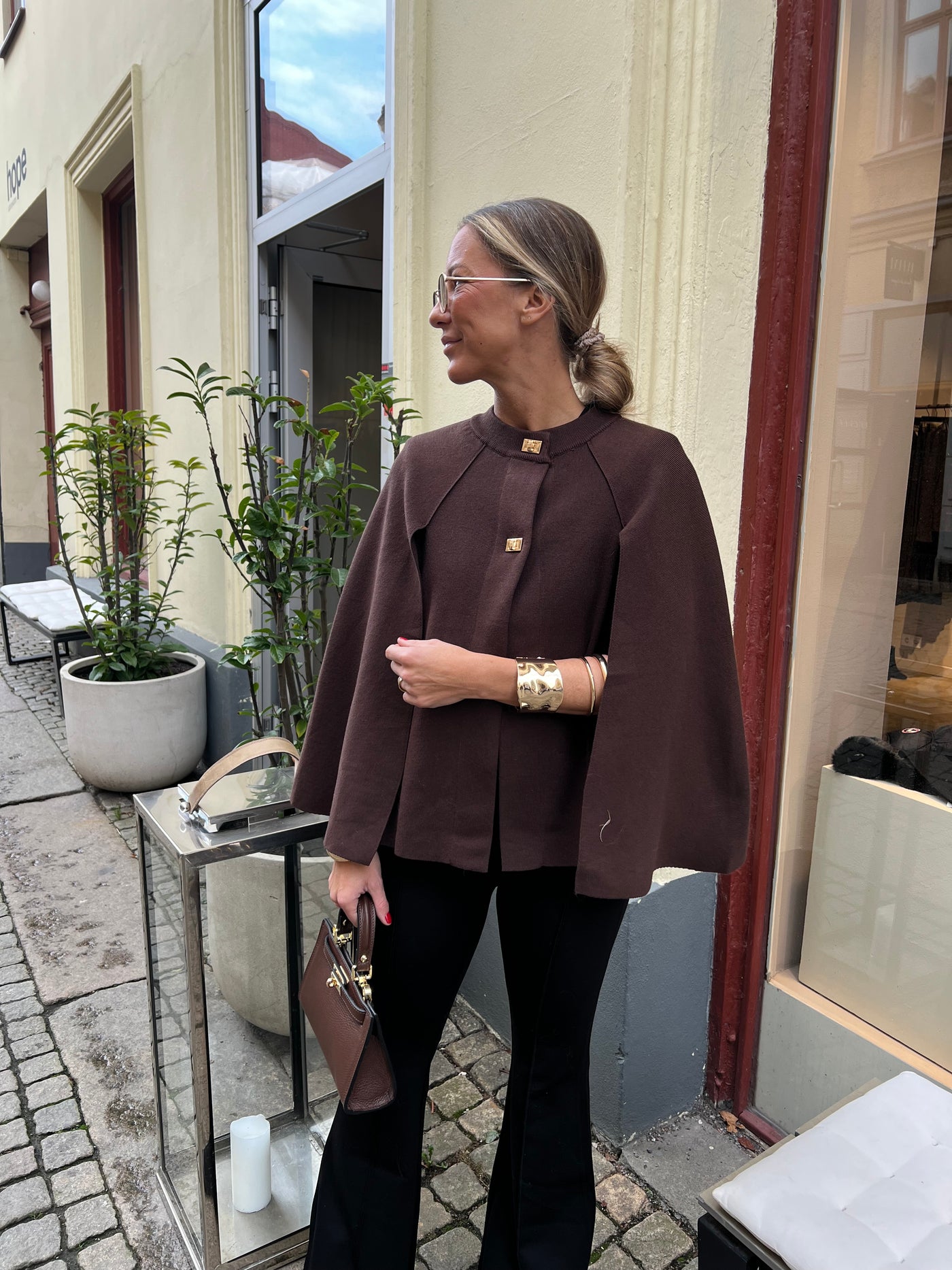 GILDA PONCHO BROWN