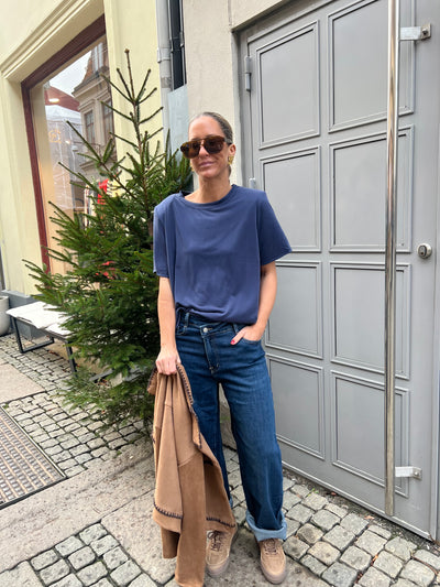 Garry tshirt navy - L2295U