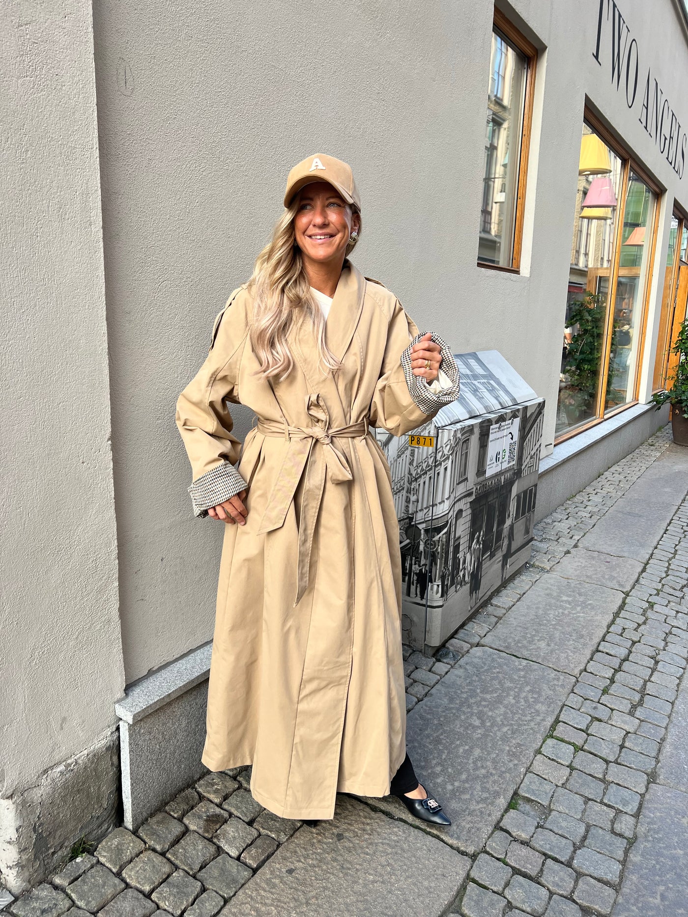 Anta oversized trench beige