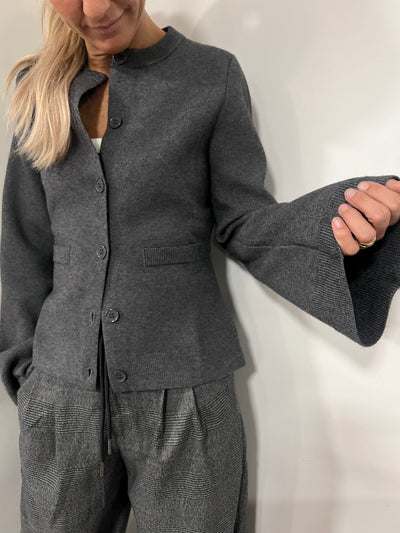 cardigan blazer grey  H880