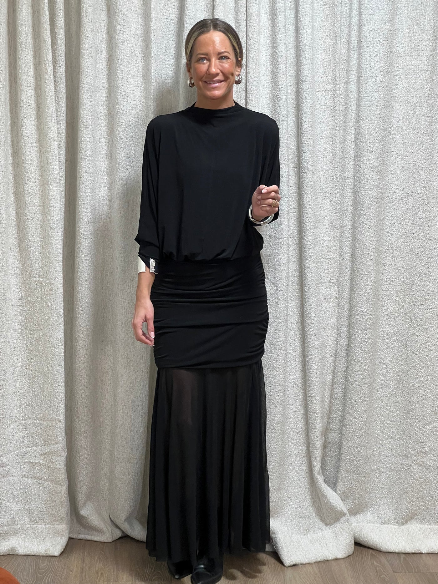 Ängla mesh klänning 6003 leverans 7 dagar