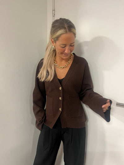 Holy cardigan 881 brun