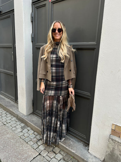 Sascha mesh dress rutig 19516