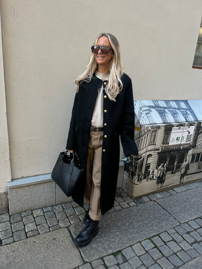 Jackie coat black