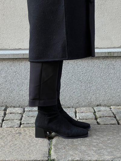 Johanna Suede Black boots