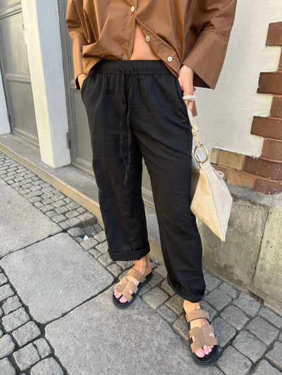 Sonar Linen Pants black