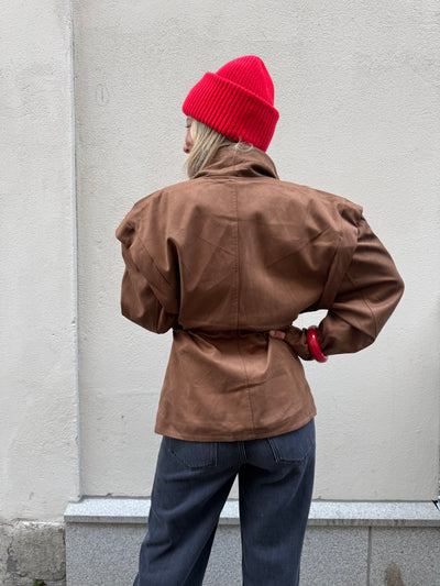 Bomber mocka blazer