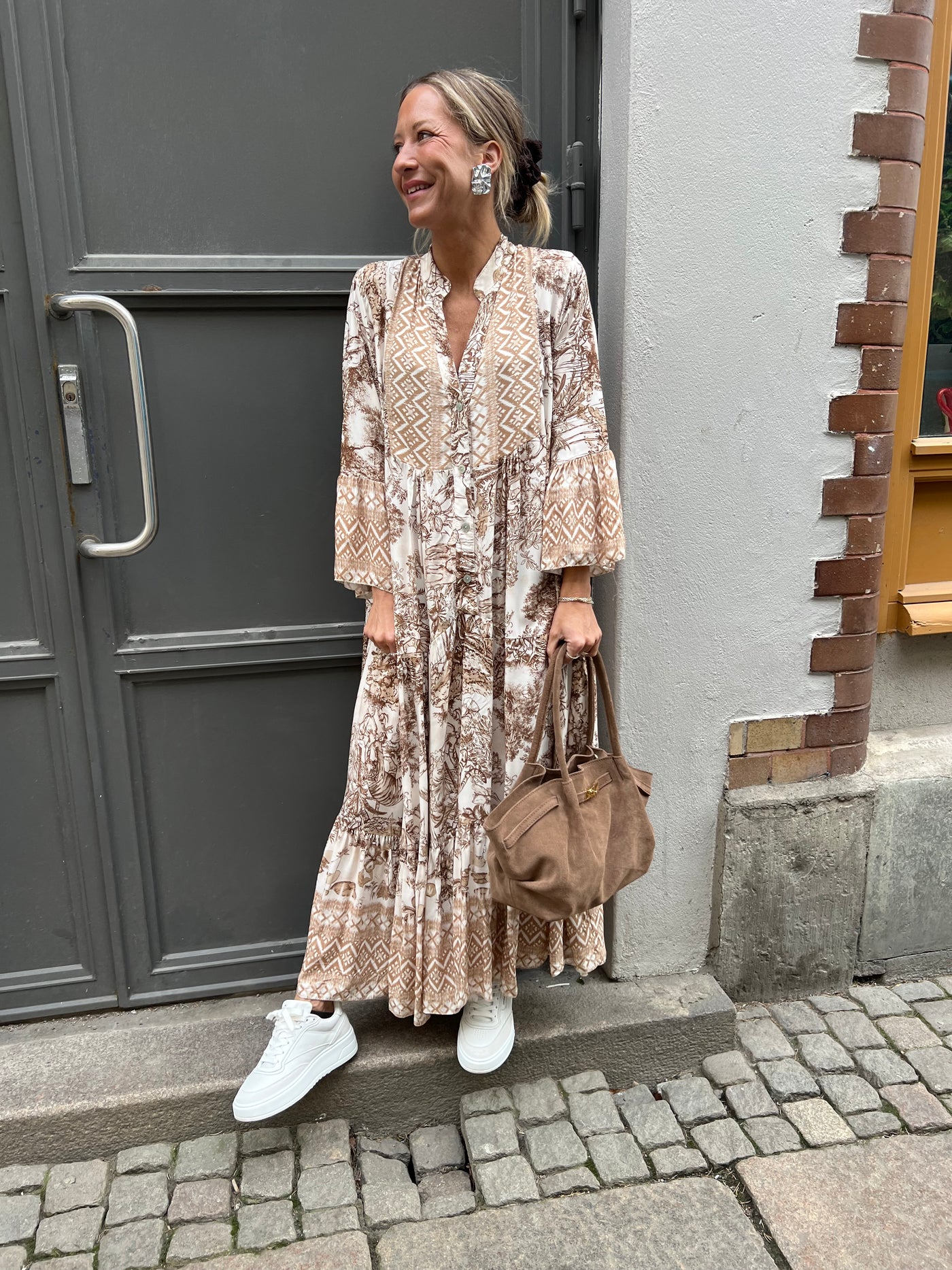Hanna Dress Beige