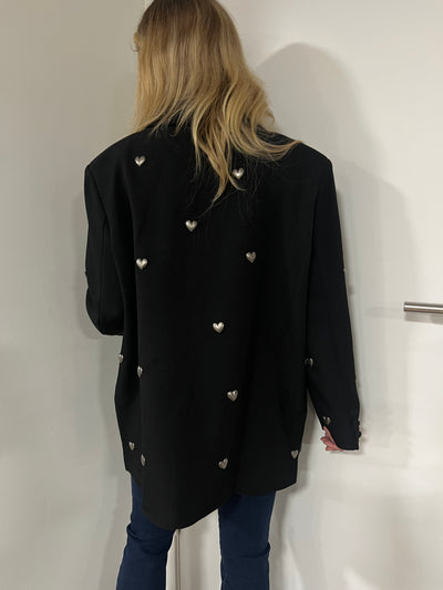 Heart blazer long
