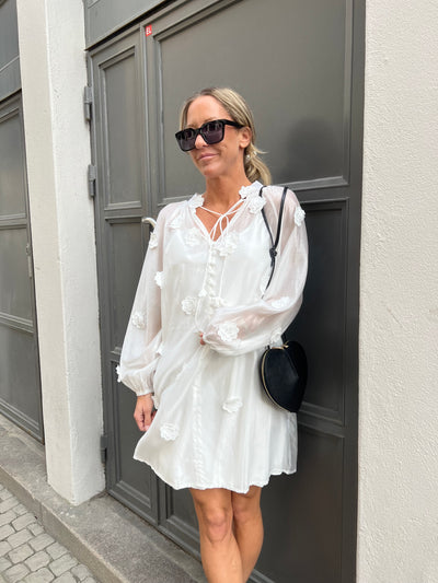 BOHO DRESS white
