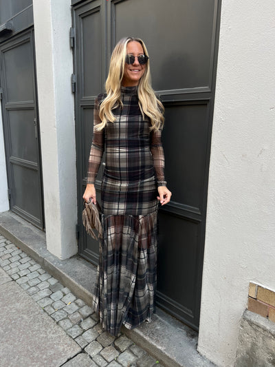 Sascha mesh dress rutig 19516