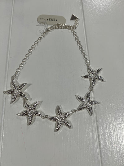 STARFISH NECKLACE SILVER