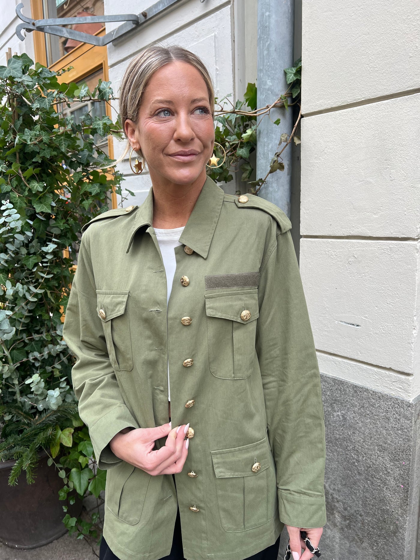 Lisa armyjacket green
