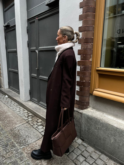 C Long Coat Brown - SC324