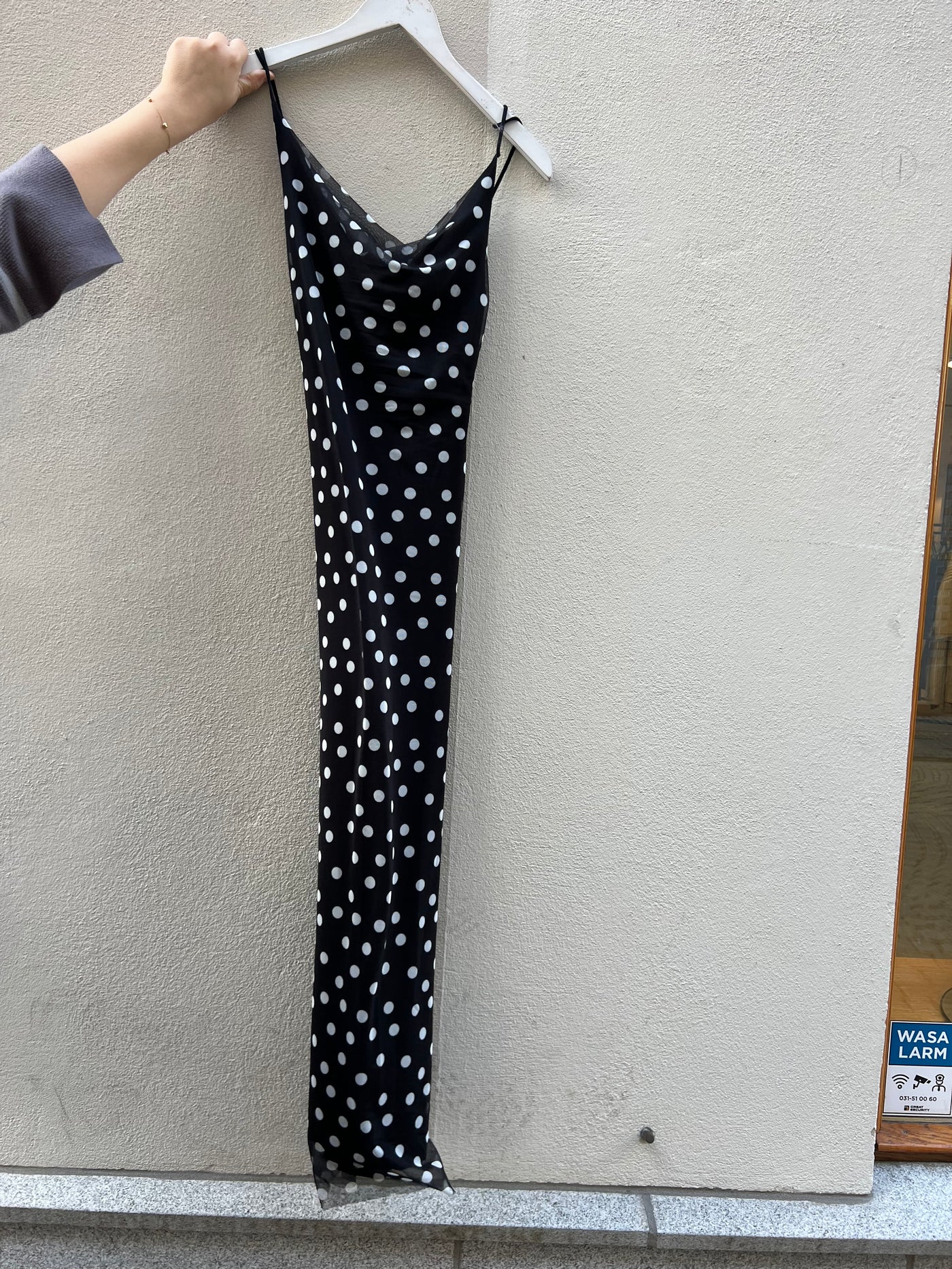 Dott dress Black