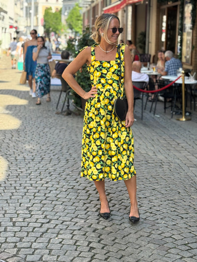 Lemon Dress Knyt Svart