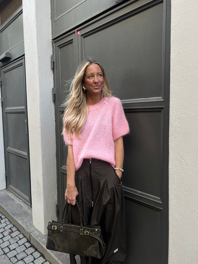 Bambi stickad topp rosa