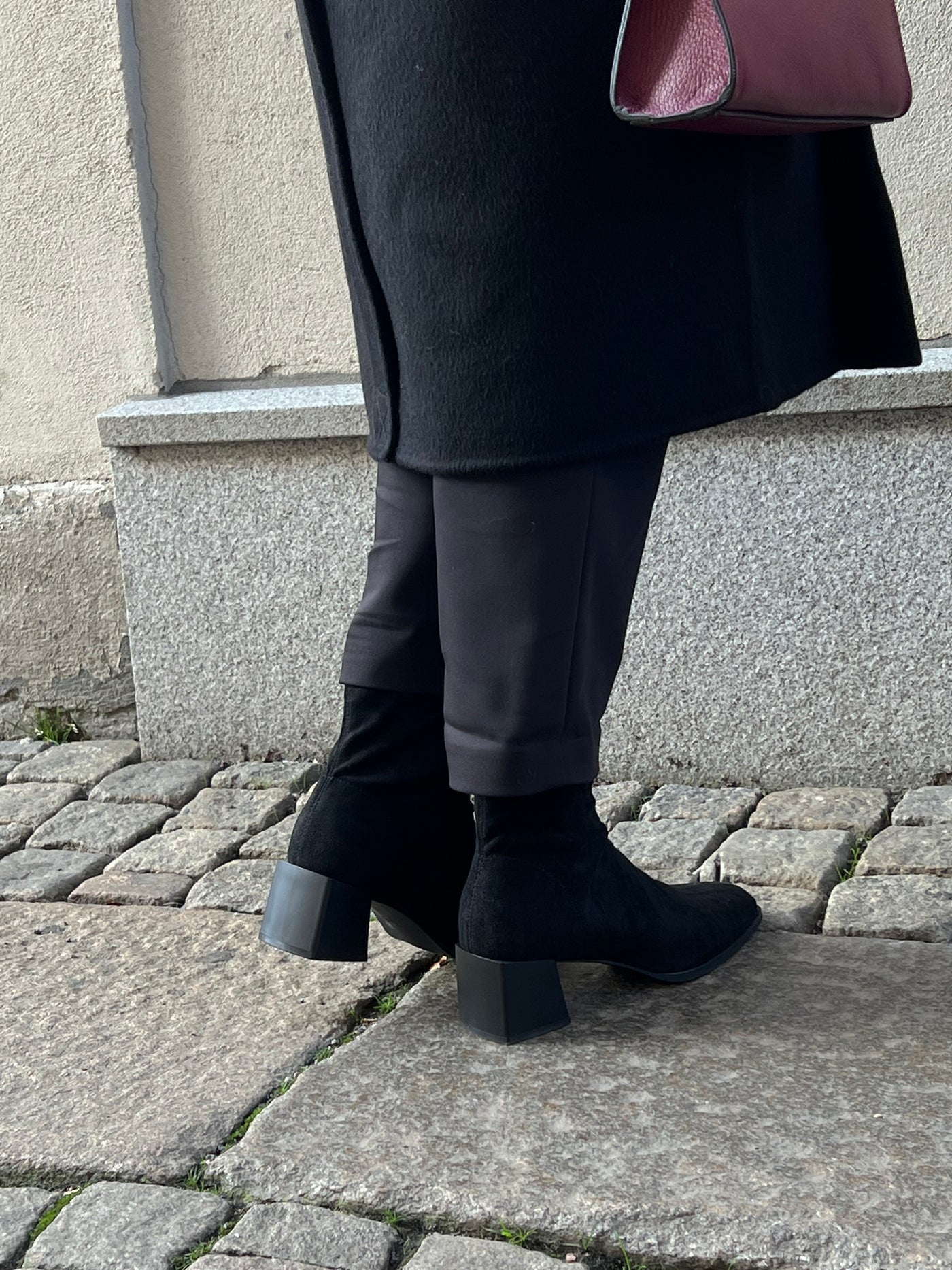 Johanna Suede Black boots