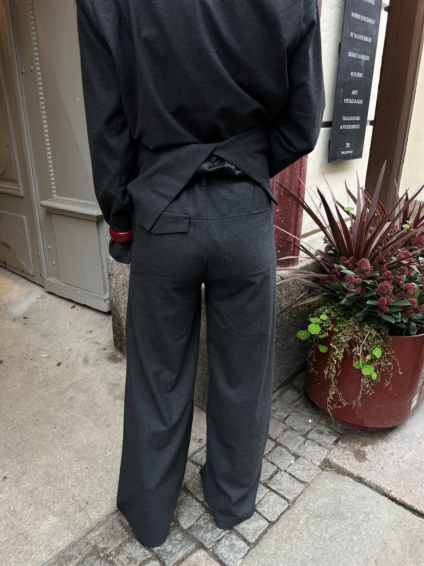 Penn&ink grå byxa 1669LTD