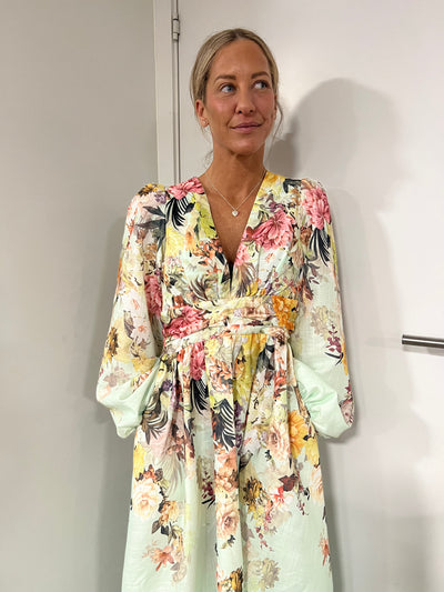 Flower dress Green