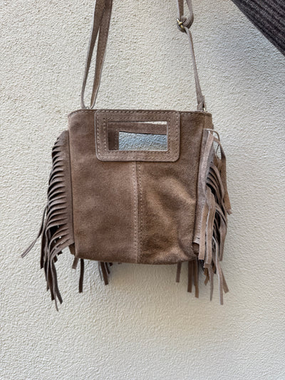 France Smal bag Taupe